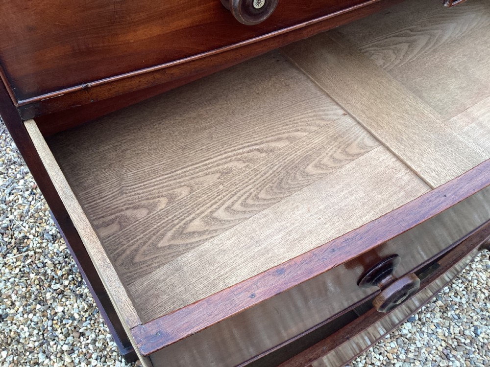 Antique Victorian mahogany chest of drawers View VIII