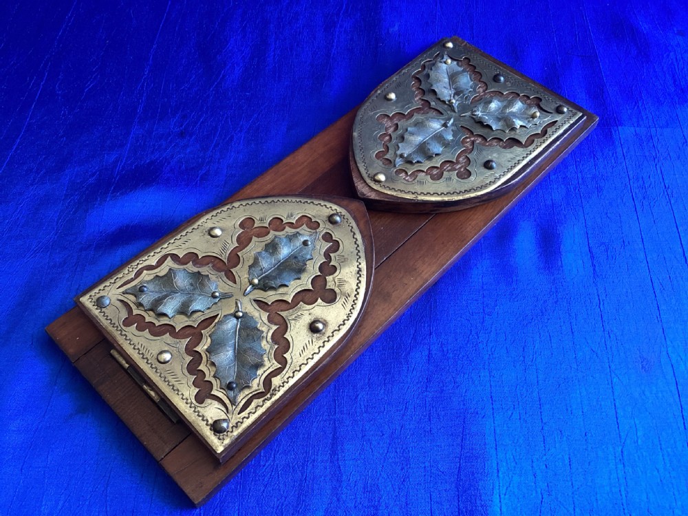 Victorian mahogany extending book slide 