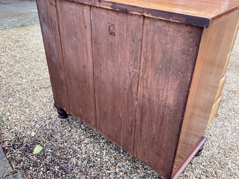 Victorian mahogany chest of drawers View VII