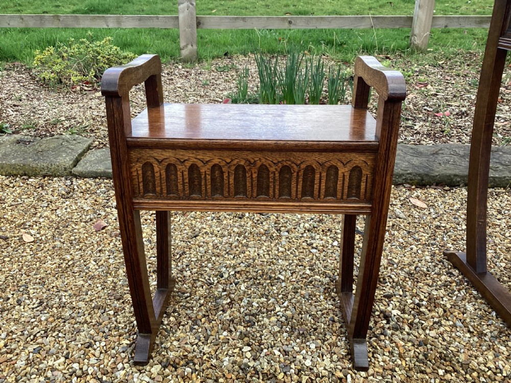 Vintage Arts and Crafts ladies writing desk  View XV