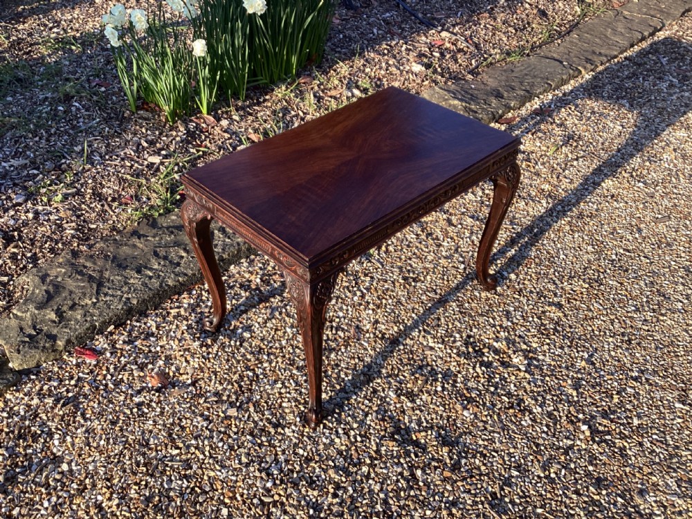 Edwardian walnut sofa table View II