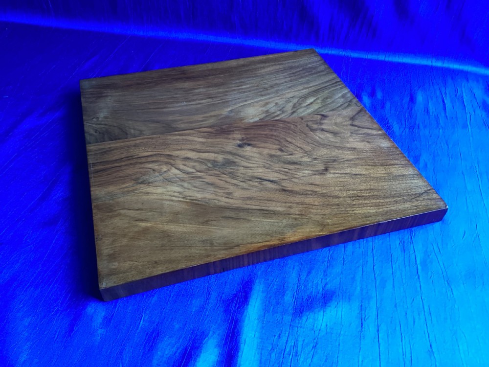 Edwardian walnut serving tray View II