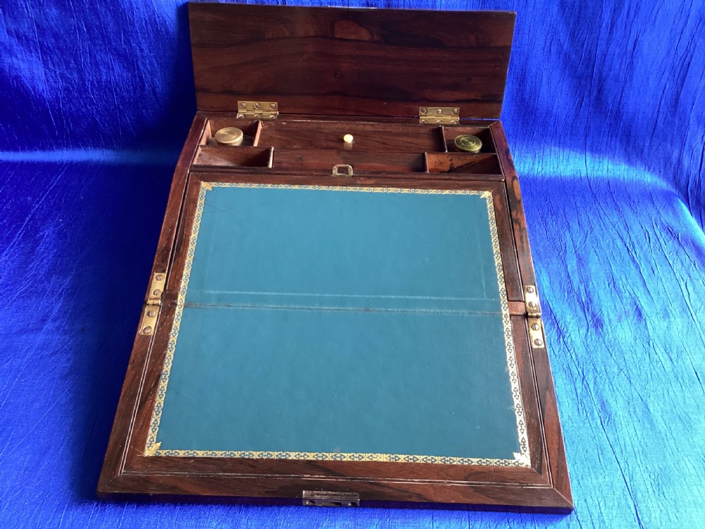 Victorian rosewood ladies  writing slope box View VI