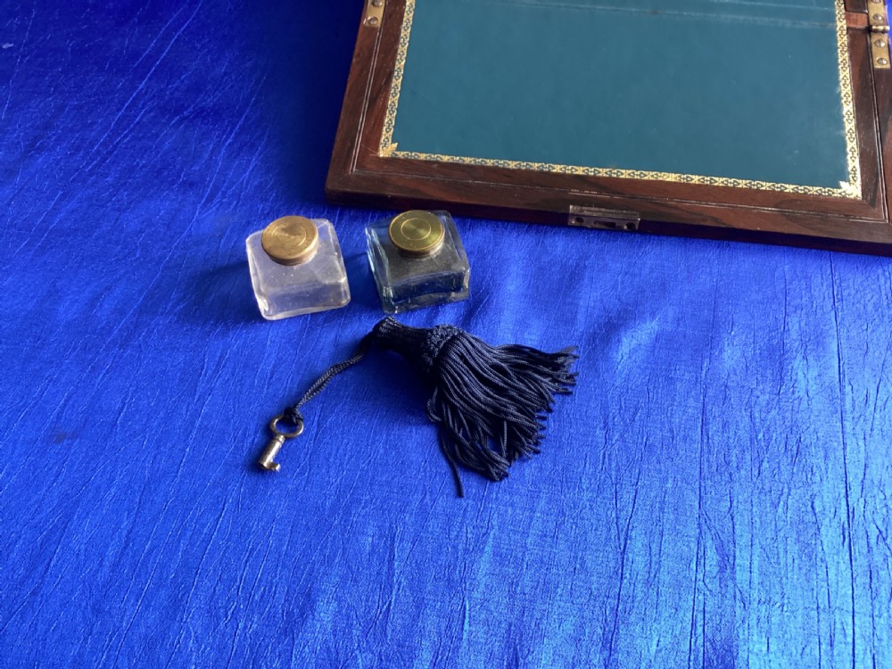 Victorian rosewood ladies  writing slope box View VIII