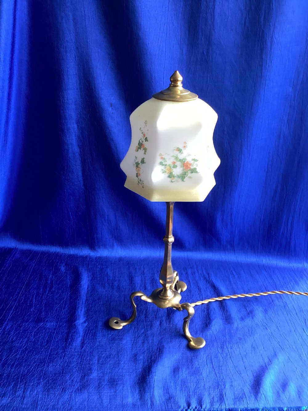 Edwardian Pullman brass light