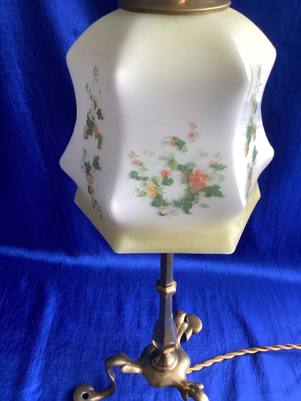 Edwardian Pullman brass light View II