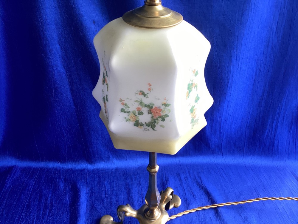 Edwardian Pullman brass light View III