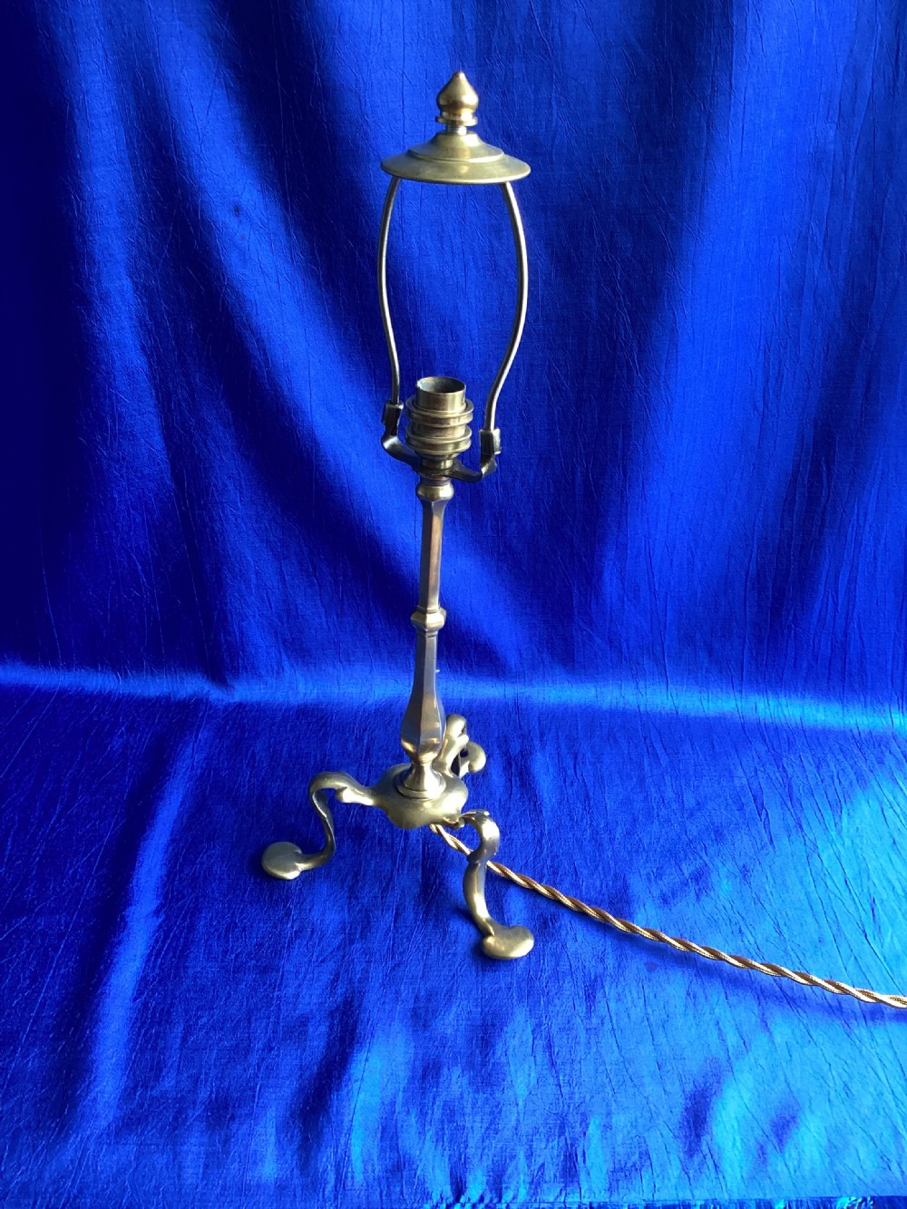 Edwardian Pullman brass light View IV