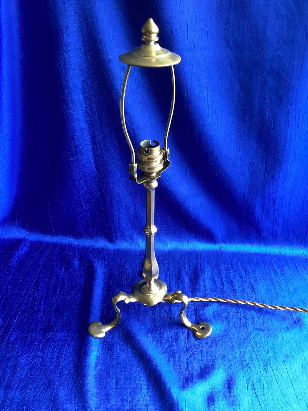 Edwardian Pullman brass light View V