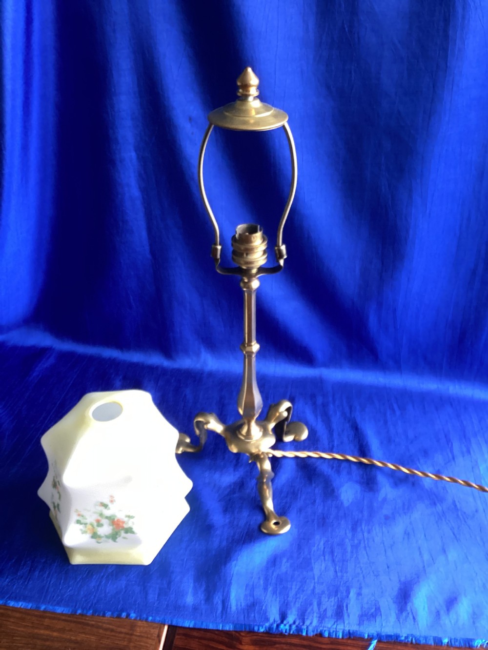 Edwardian Pullman brass light View VI