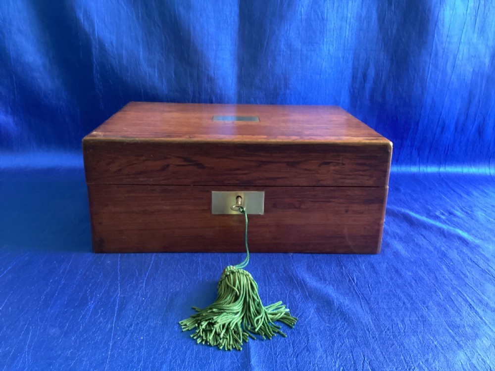 Victorian Rosewood  jewellery/watch box