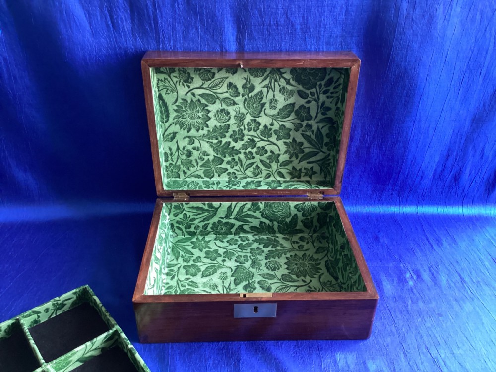 Victorian Rosewood  jewellery/watch box View VII