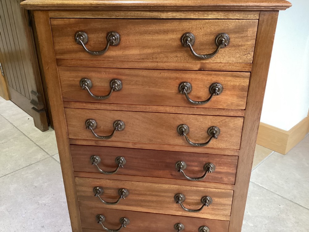 Edwardian mahogany music cabinet View V