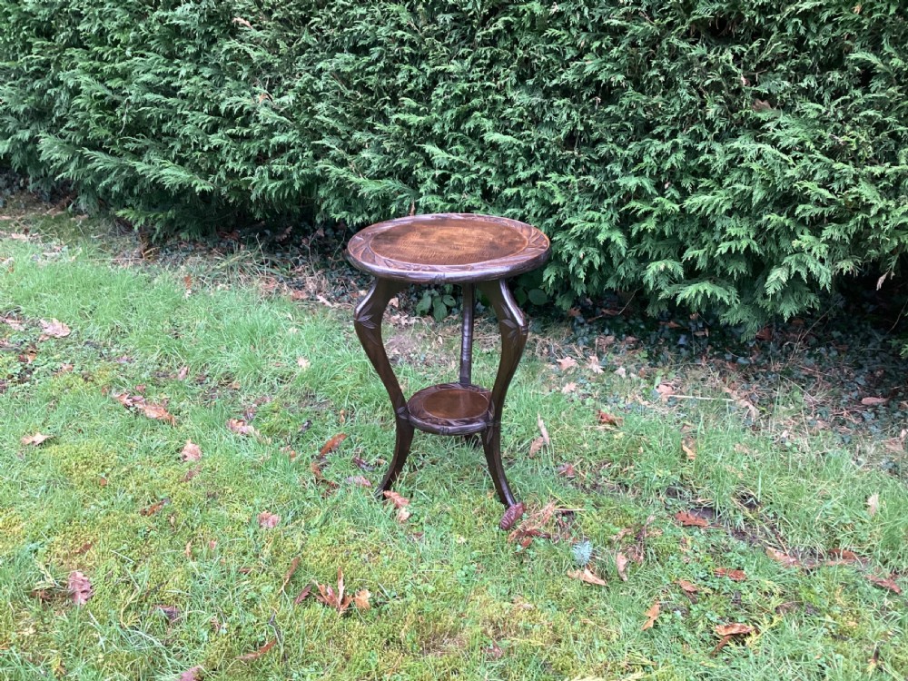 Antique Liberty and Co side table View IV
