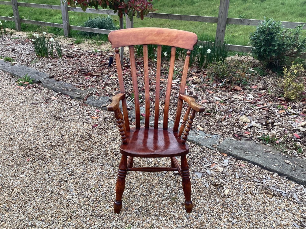 Victorian high back kitchen chair