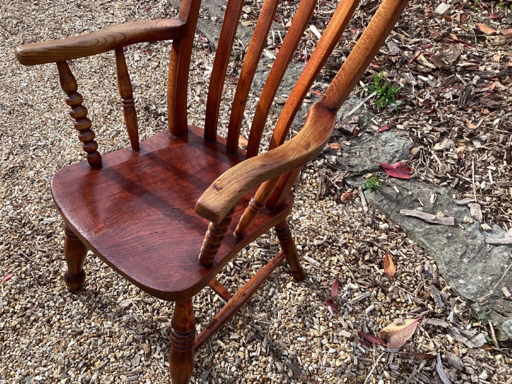 Victorian high back kitchen chair View III