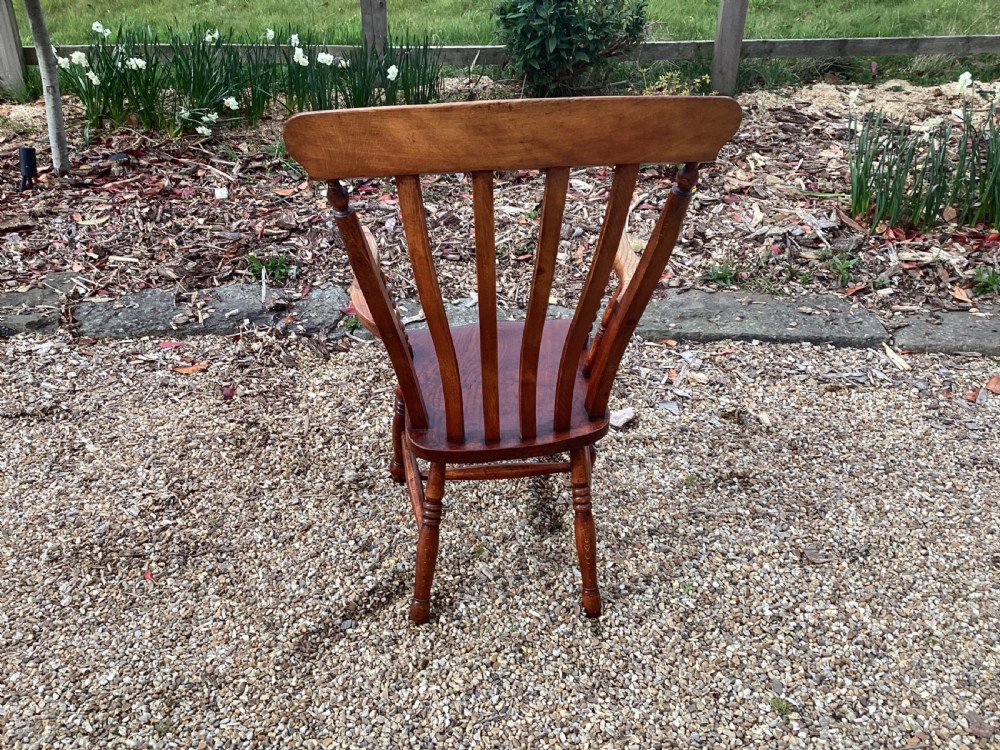 Victorian high back kitchen chair View IV