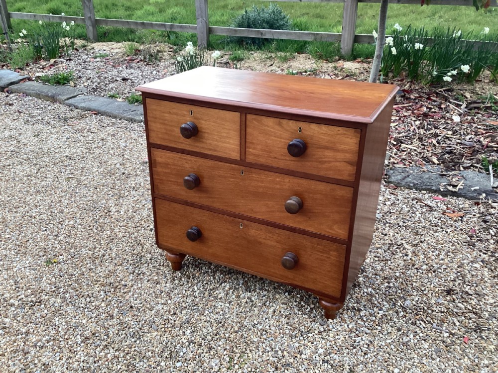 
Victorian walnut chest of drawers
 View III