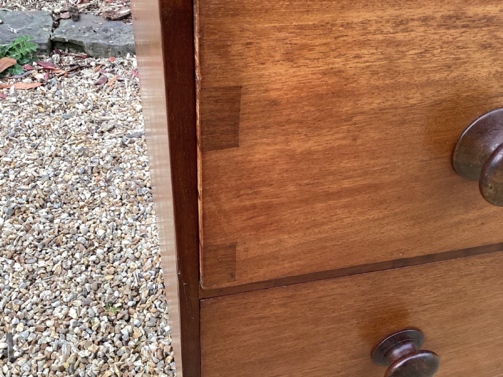 
Victorian walnut chest of drawers
 View V