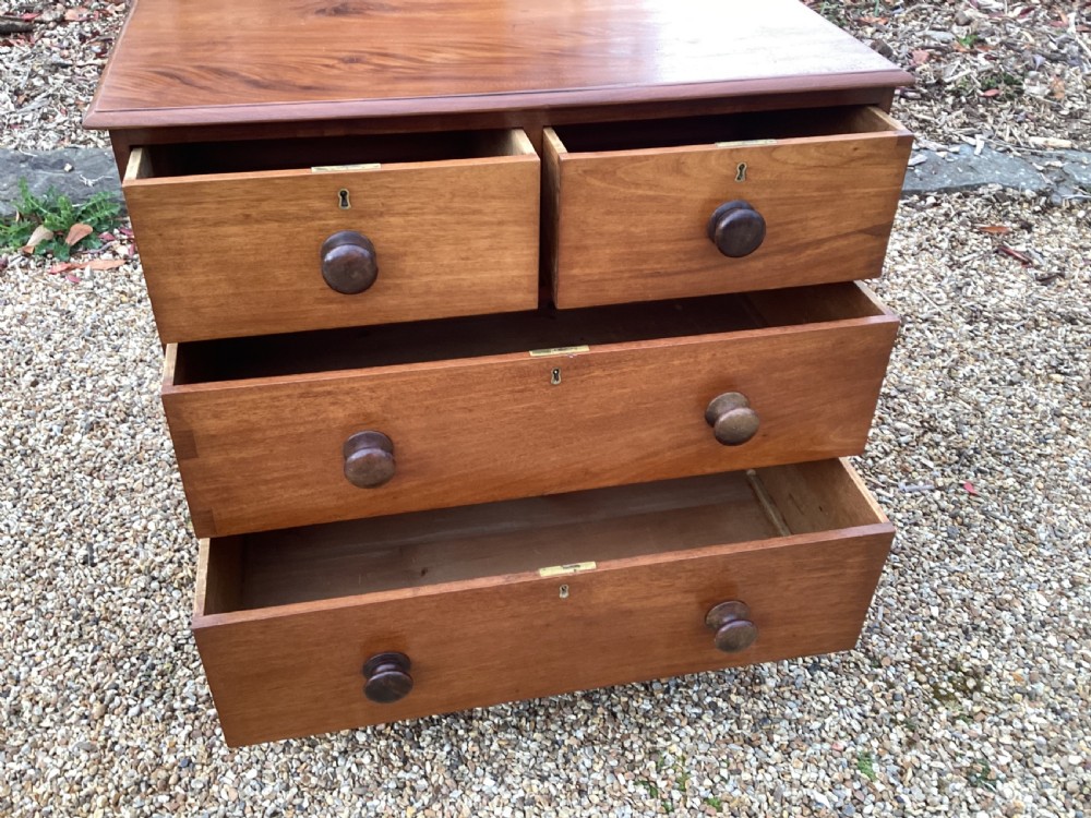 
Victorian walnut chest of drawers
 View VI