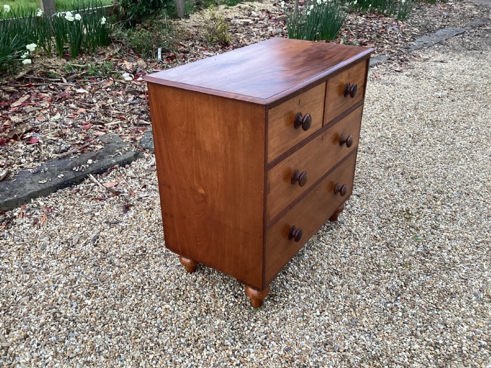
Victorian walnut chest of drawers
 View XII