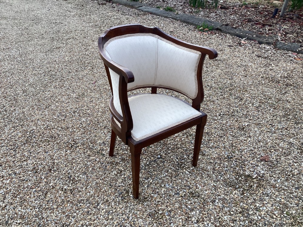 Edwardian mahogany parlour suite View VIII