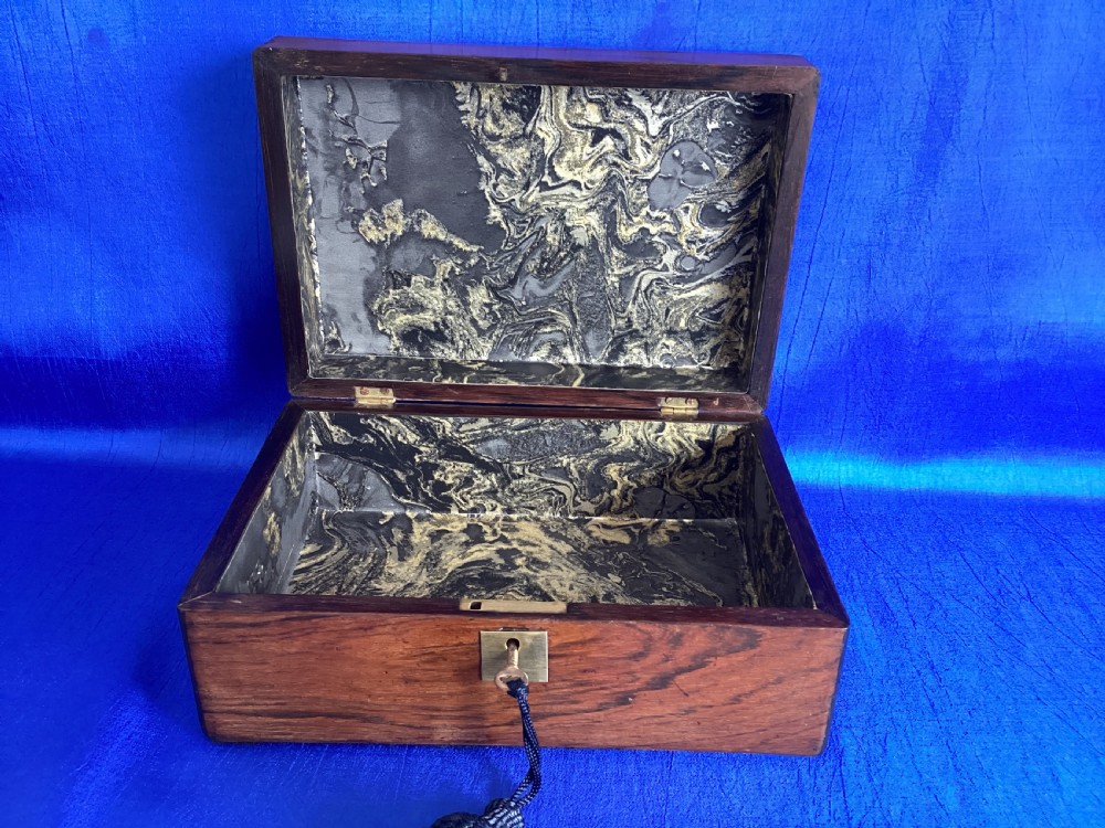 Victorian rosewood keepsake box View IV
