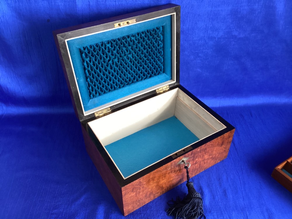 Victorian wooden jewellery box View VIII