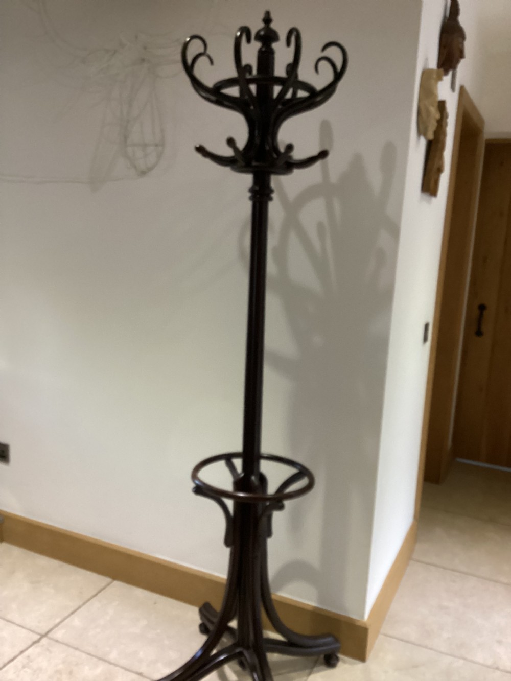 Antique Edwardian  bentwood coat stand View II