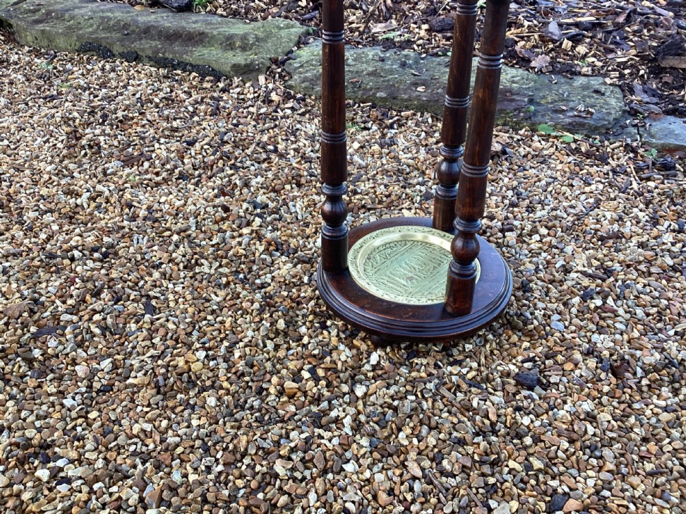 Victorian walnut  stick stand View III