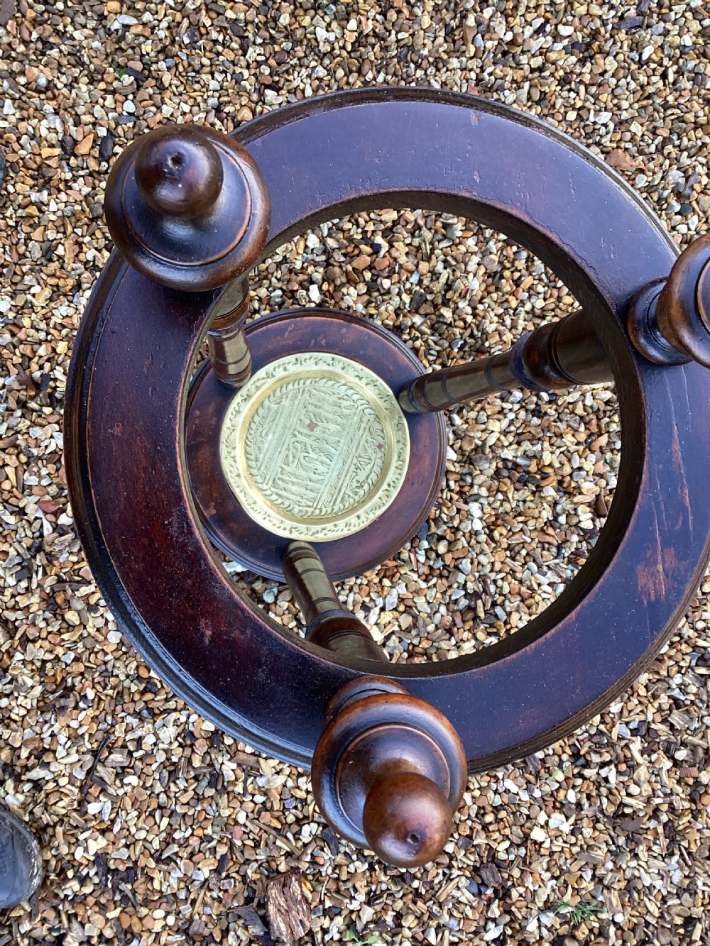 Victorian walnut  stick stand View IV