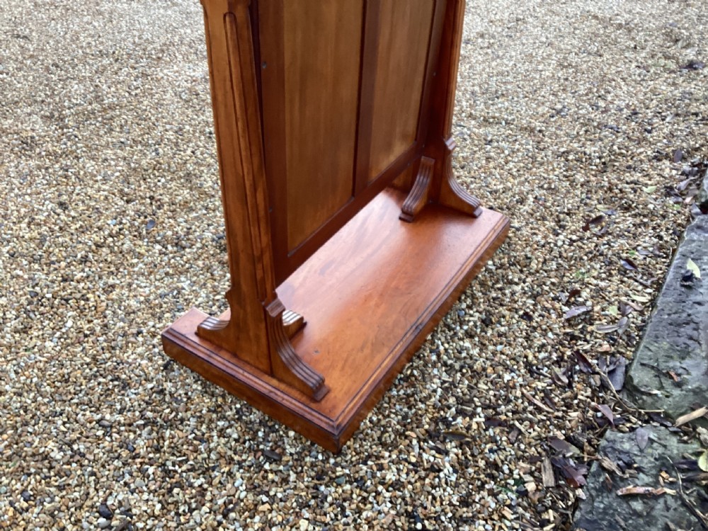 Victorian mahogany cheval dressing mirror View VIII