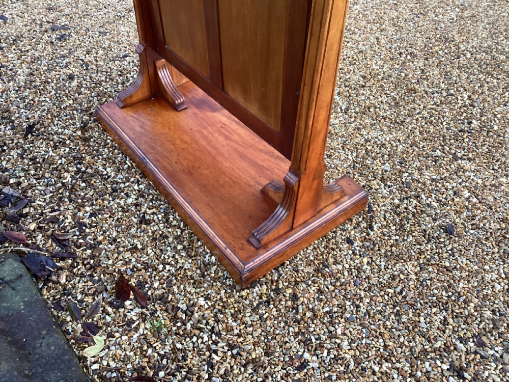 Victorian mahogany cheval dressing mirror View X