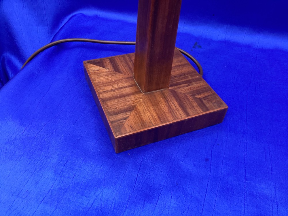 Art Deco parquetry table lamp View IV