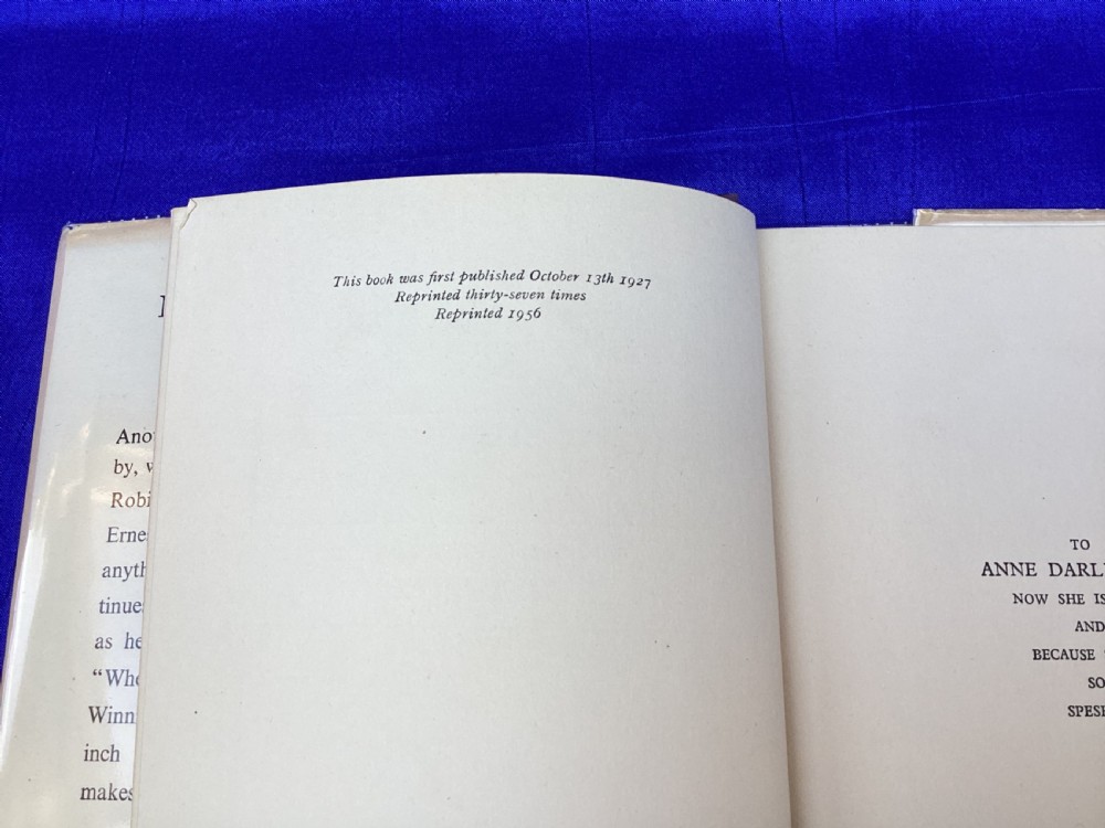 Winnie the Pooh AA Milne books 1920’s View IV
