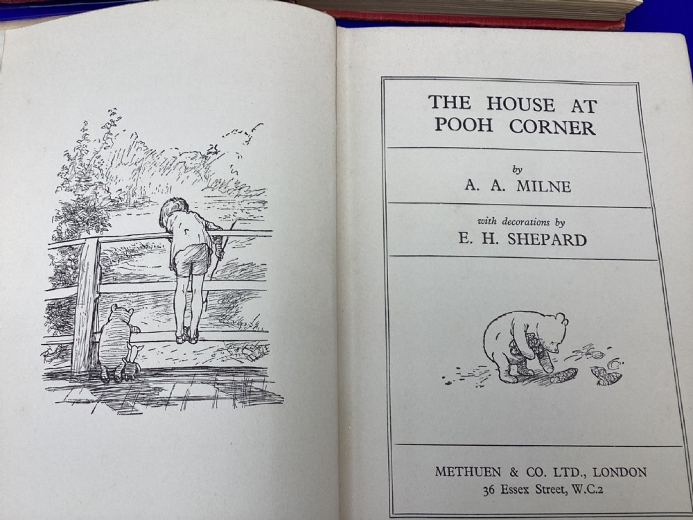 Winnie the Pooh AA Milne books 1920’s View VII
