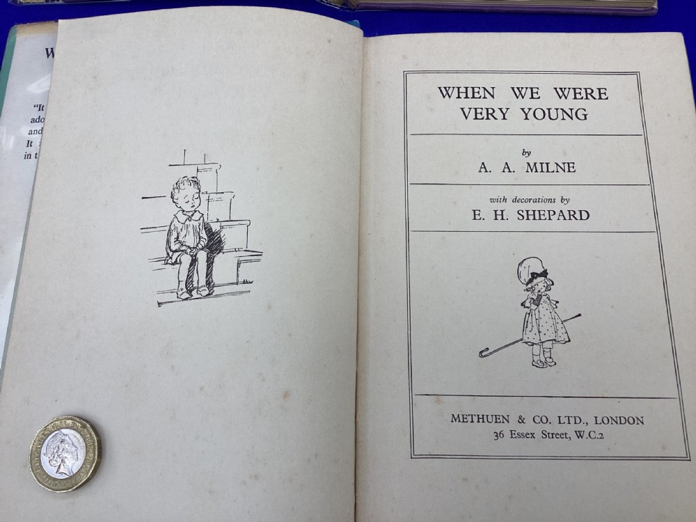 Winnie the Pooh AA Milne books 1920’s View X