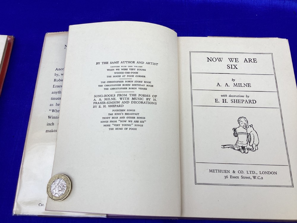 Winnie the Pooh AA Milne books 1920’s View XI