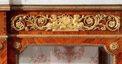 19TH CENTURY LINKE INFLUENCED DISPLAY CABINET - ADDITIONAL PHOTO 2