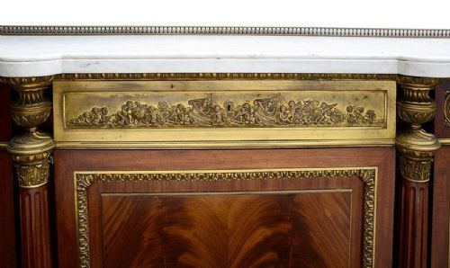 LARGE 19TH CENTURY LOUIS XV STYLE SIDE CABINET - ADDITIONAL PHOTO 1