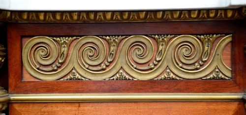 LARGE 19TH CENTURY LOUIS XV STYLE SIDE CABINET - ADDITIONAL PHOTO 2