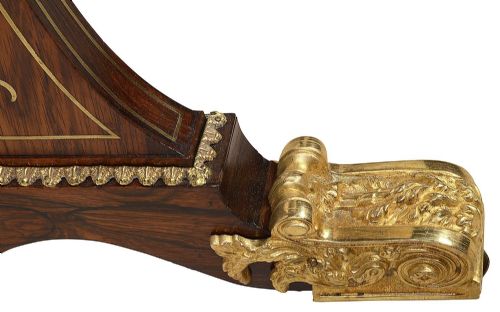 REGENCY PERIOD BRASS INLAID SIDE TABLE ATTRIBUTED TO JOHN MACLEAN CIRCA 1820 - ADDITIONAL PHOTO 10