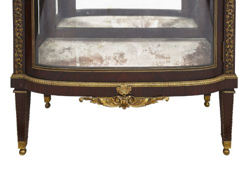 FRENCH LOUIS XVI STYLE DISPLAY CABINET CIRCA 1890 - ADDITIONAL PHOTO 4