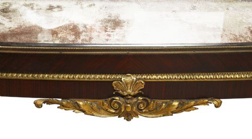 FRENCH LOUIS XVI STYLE DISPLAY CABINET CIRCA 1890 - ADDITIONAL PHOTO 5
