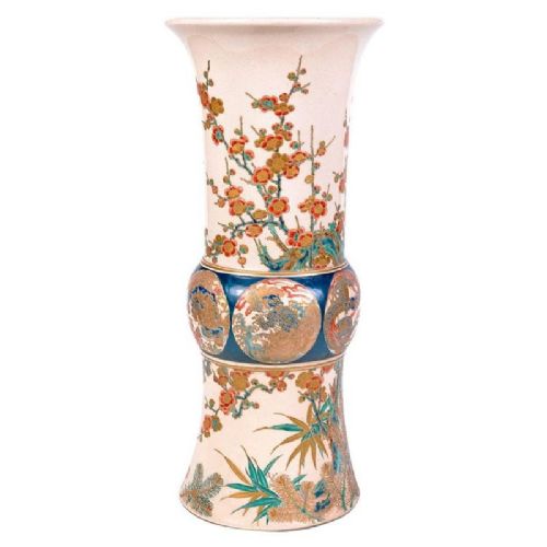 MEIJI PERIOD SATSUMA VASE