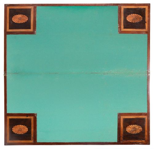18TH CENTURY MARQUETRY INLAID CARD TABLE - ADDITIONAL PHOTO 7