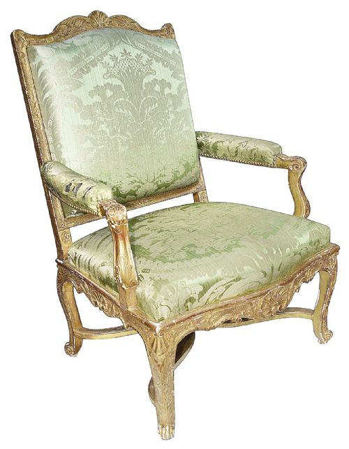 PAIR 19TH CENTURY FRENCH GILTWOOD SALON CHAIRS - ADDITIONAL PHOTO 2