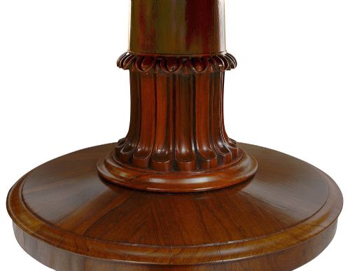 LATE REGENCY PERIOD ROSEWOOD DINING CENTRE TABLE CIRCA 182040 - ADDITIONAL PHOTO 4