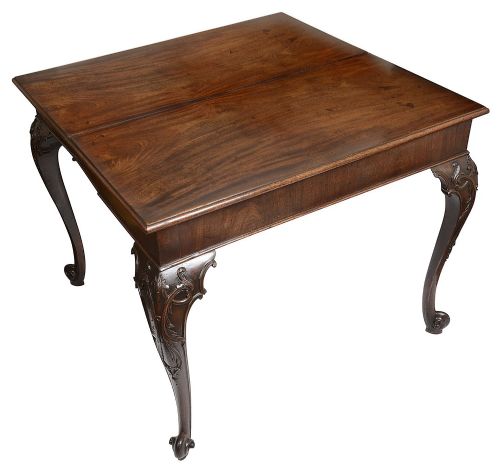 GEORGE II MAHOGANY TEA TABLE CIRCA 1740 - ADDITIONAL PHOTO 6