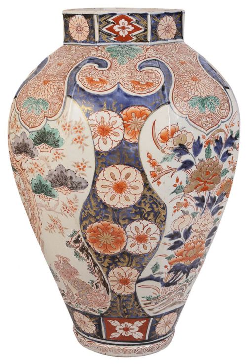 18TH CENTURY JAPANESE ARITA PORCELAIN VASE LAMP - ADDITIONAL PHOTO 1